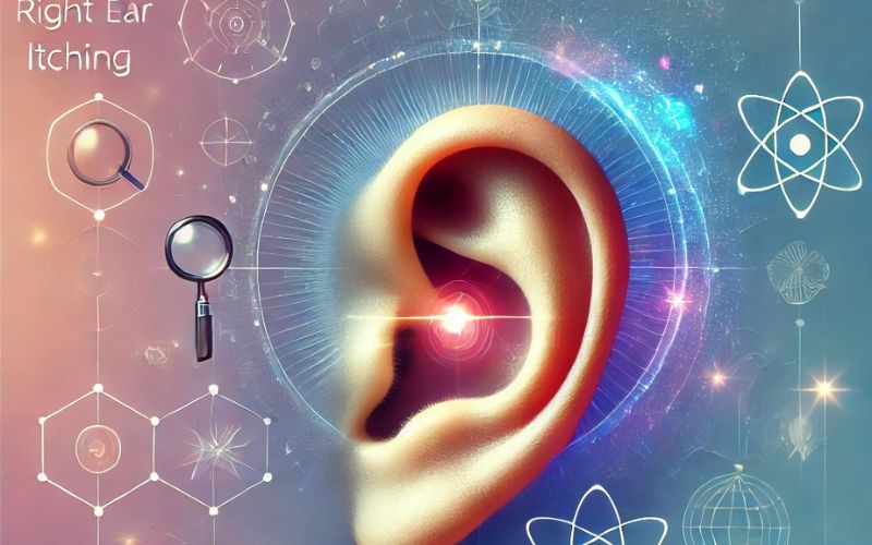 ngứa tai phải