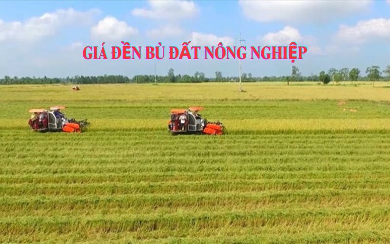 Giá đền bù đất nông nghiệp