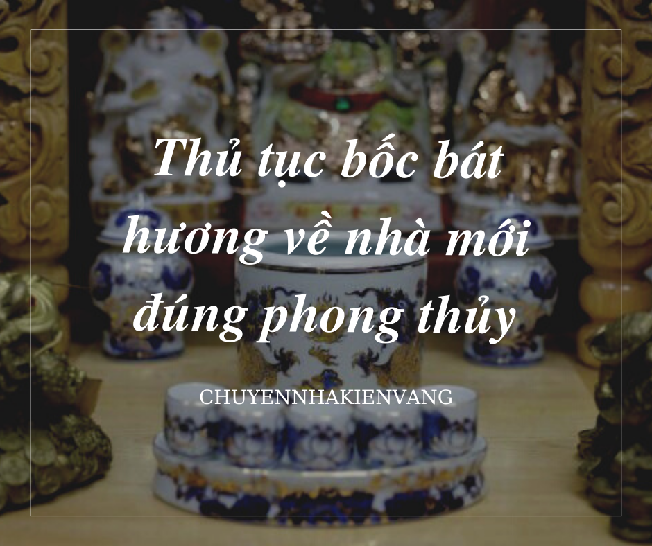 bốc bát hương về nhà mới
