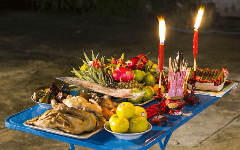 Các lễ vật trong cúng giao thừa