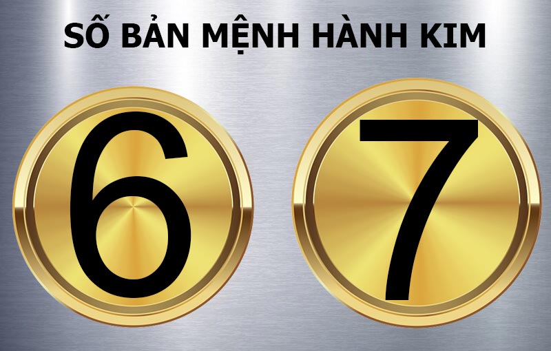 Mệnh Kim hợp số 7
