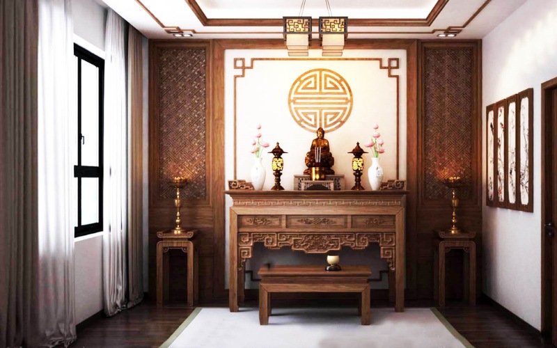 Bên nội bên ngoại có thờ chung một bàn thờ được không